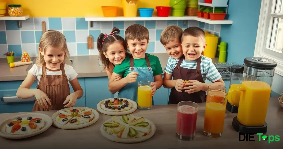 Cocina creativa: recetas para niños