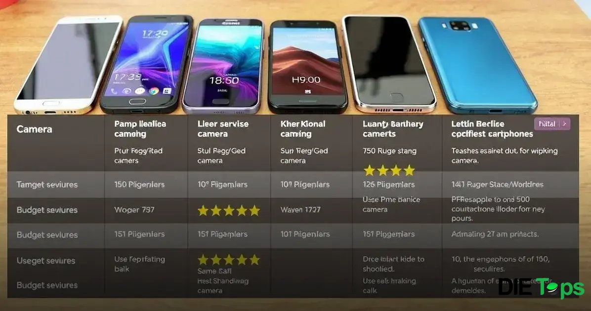 Reseñas de smartphones baratos con buena cámara