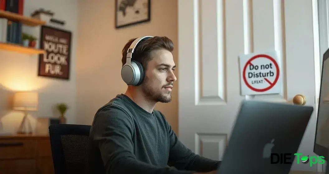 Minimiza las distracciones