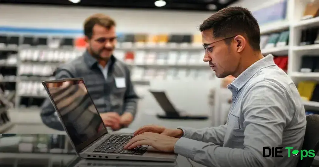 Prueba el portátil antes de comprar