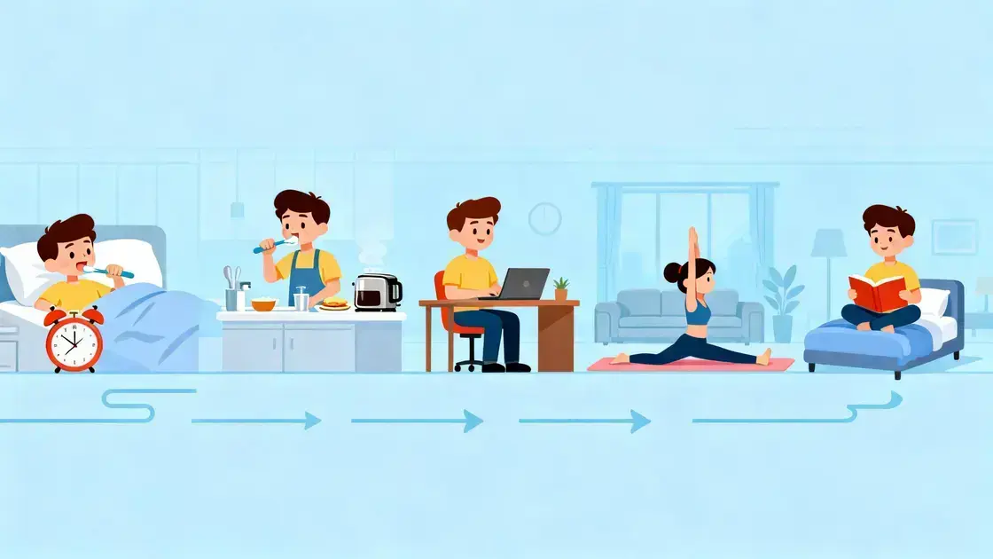 Beneficios de seguir rutinas organizadas Beneficios de seguir rutinas organizadas
